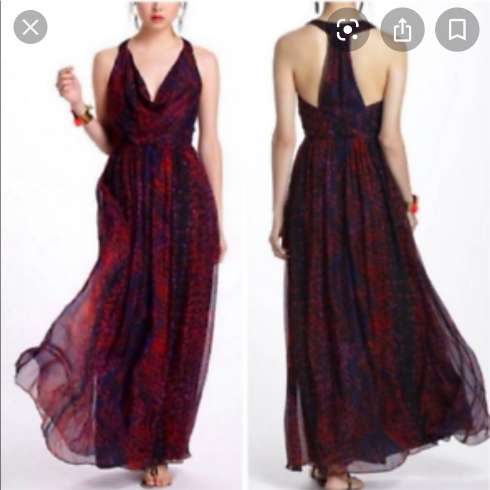 Anthropologie HD in Paris maxi dress